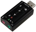 Аудио адаптер Logilink 7.1 USB (UA0078