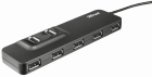 USB Centrmezgls Trust Oila 7 port USB 2.0 Hub (20576