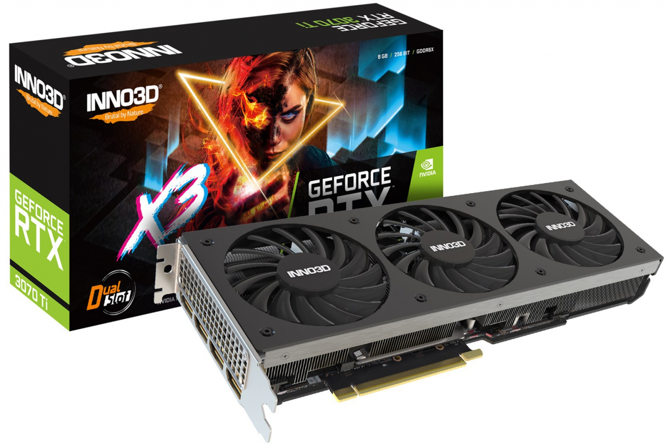 Video card Inno3D GeForce RTX 3070 Ti X3 - Video Cards | VGA - PC