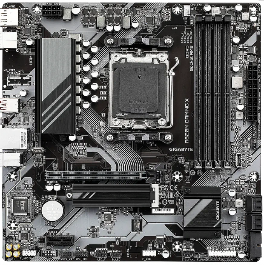 Motherboard Gigabyte A620M GAMING X - Motherboards - PC components