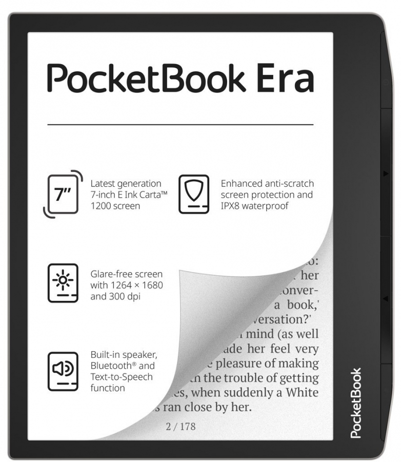 E-grāmatu lasītājs PocketBook Era 16GB (PB700-U-16-WW)