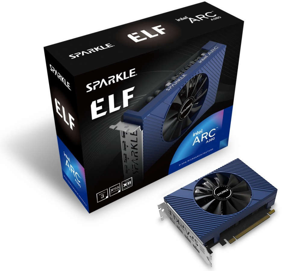 Video card Sparkle Intel Arc A380 ELF 6GB - Video Cards | VGA - PC