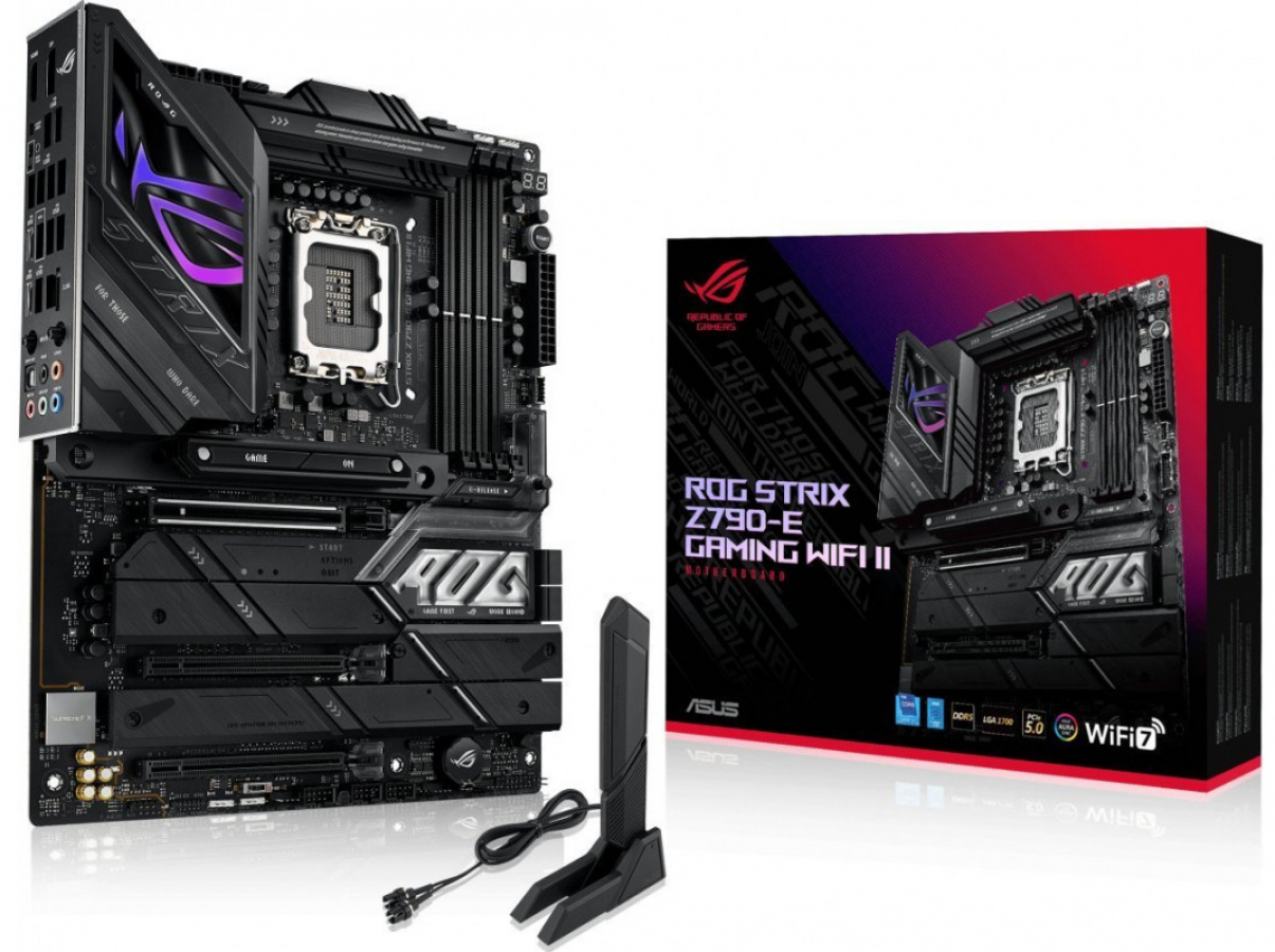 Материнская плата Asus ROG STRIX Z790-E GAMING WIFI II - Материнские платы  - Комплектующие для компьютеров - Kомпьютеры | Baltic Data