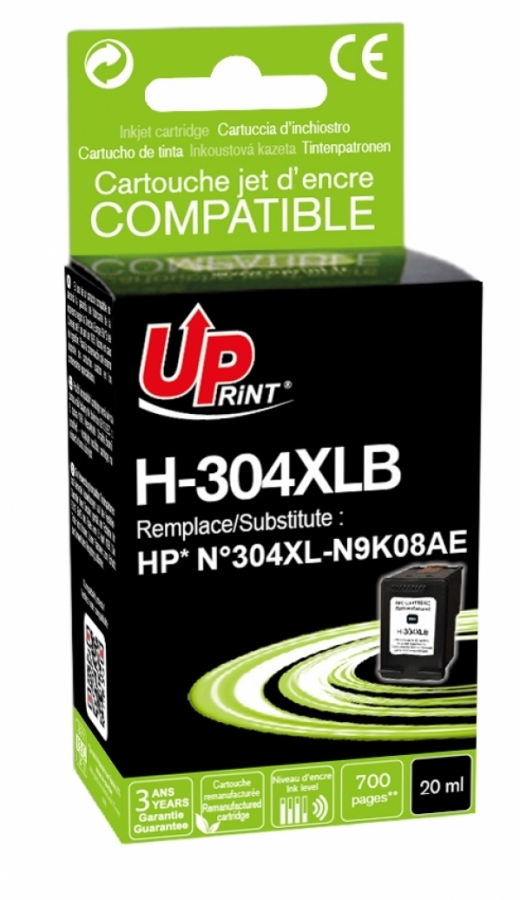 Compatible Ink Cartridge HP 304 XL Black 20ml