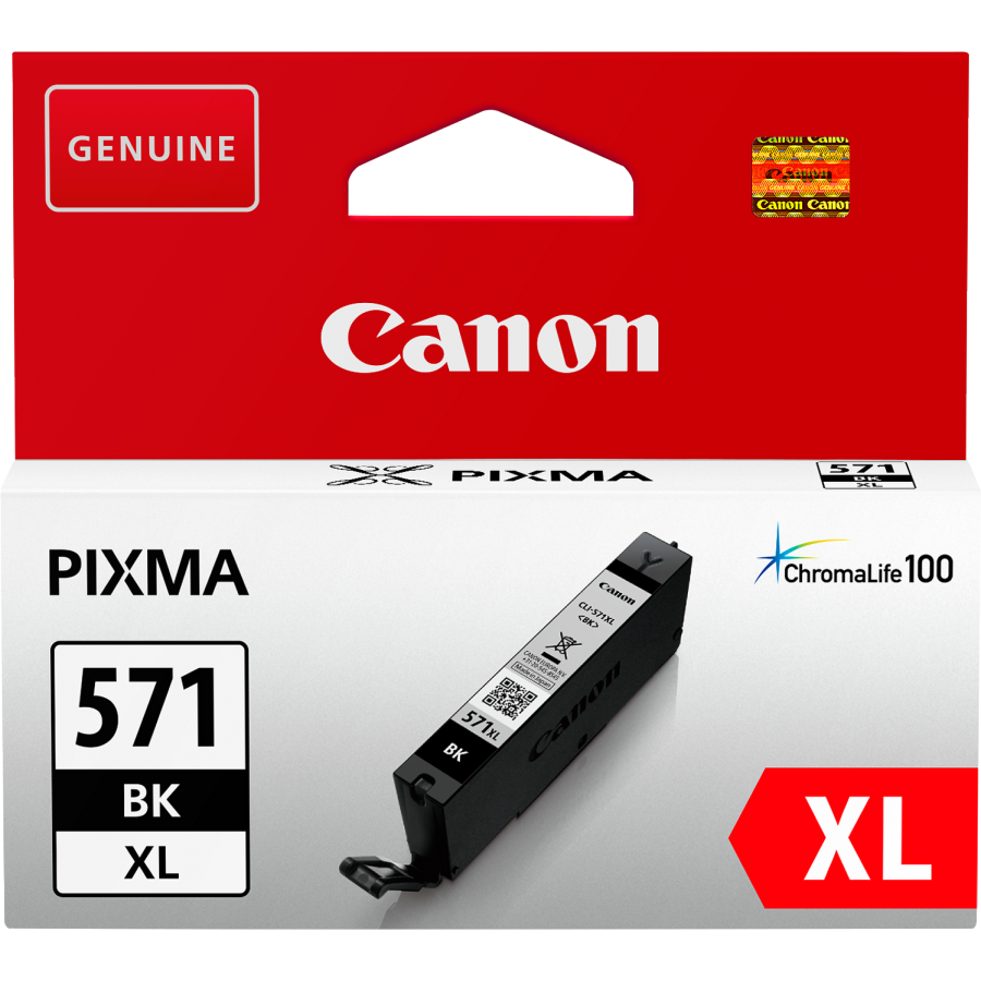 Tintes kārtridžs Canon CLI-571XL Black (0331C001)