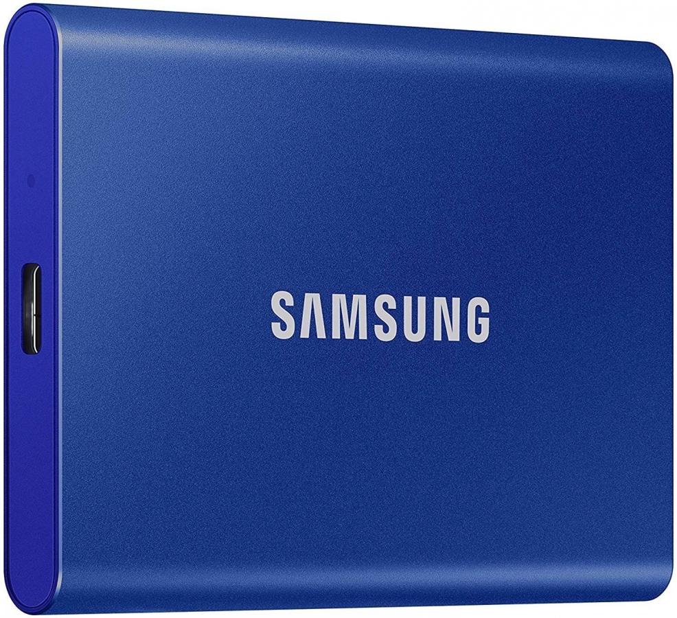 Внешний SSD диск Samsung T7 2TB Blue - Внешние жёсткие диски | Baltic Data