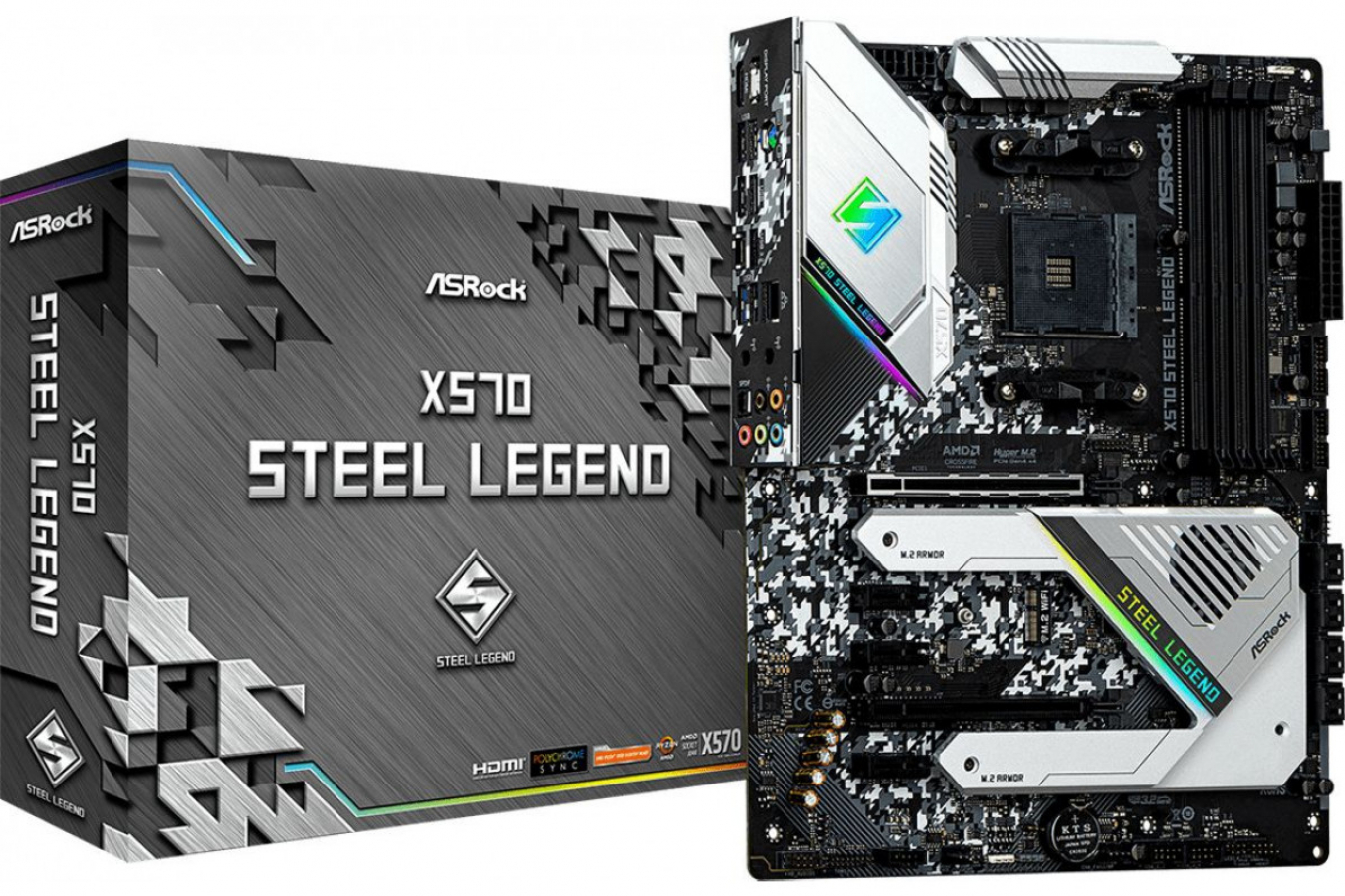 Asrock X570 Steel Legend - Motherboards - PC components