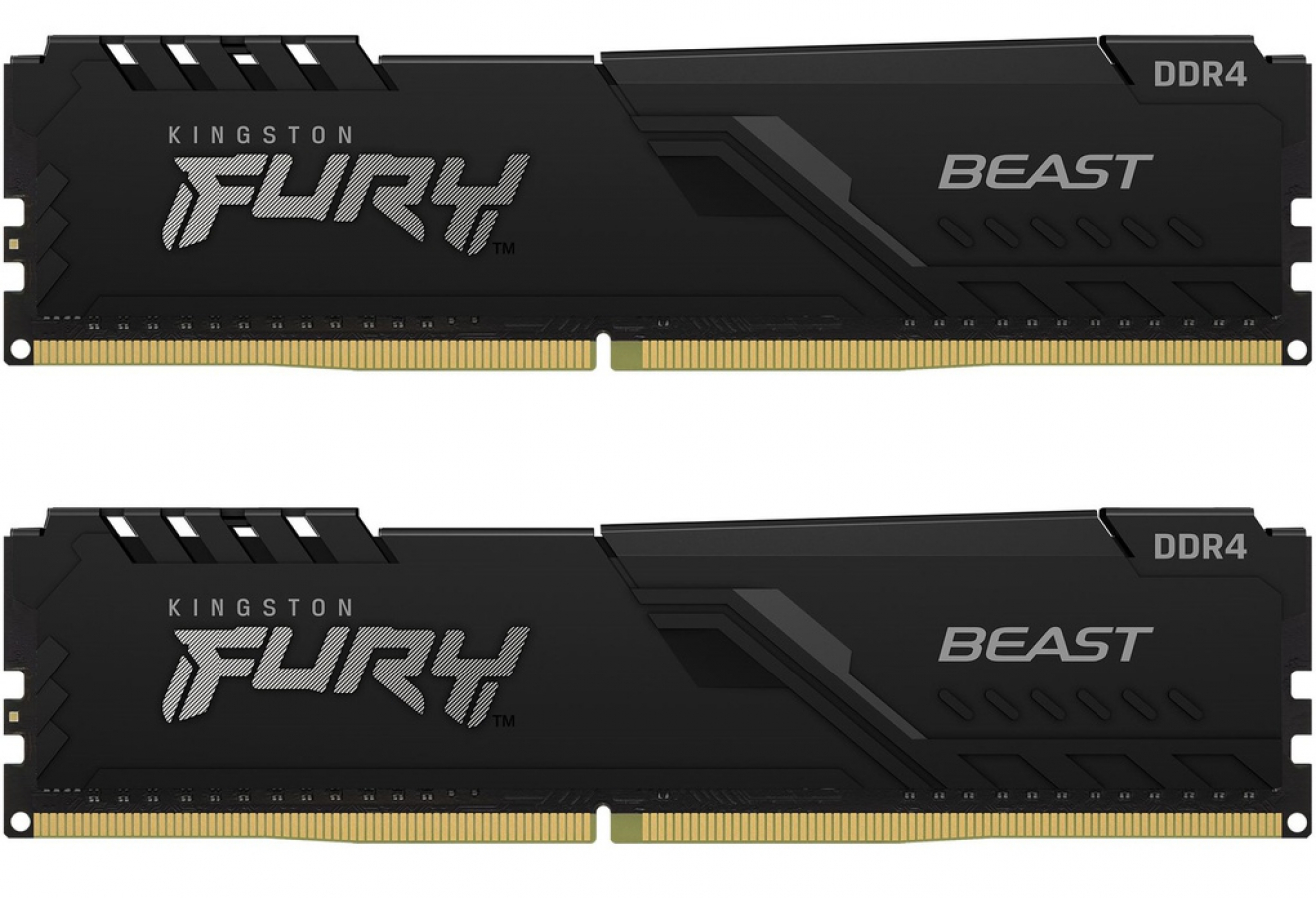 Kingston Fury Beast - 2 x 8 Go (16 Go) - DDR4 2666 MHz - CL16