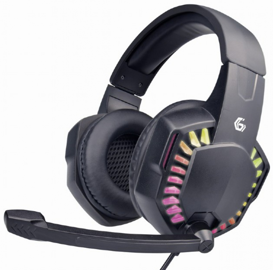 Gembird Gaming Headset with LED Light Effect Black (GHS-06)