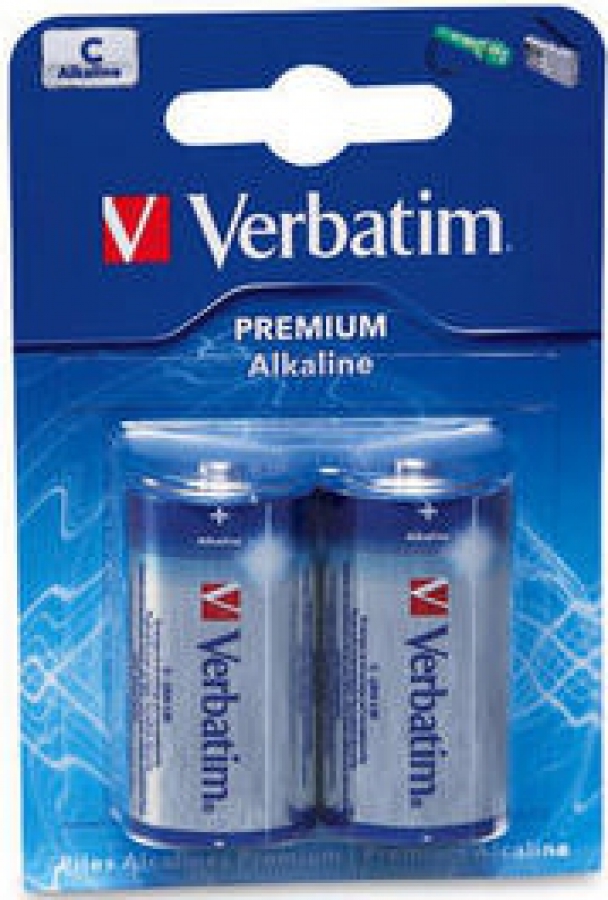 Batteries Verbatim C Alkaline (49922V)