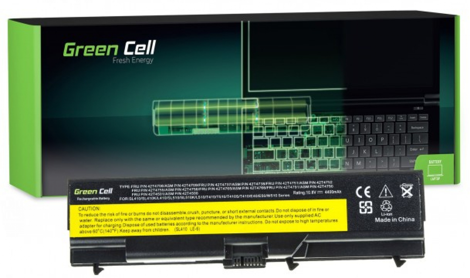 Green Cell Battery 42T4795 for IBM Lenovo ThinkPad (LE05)