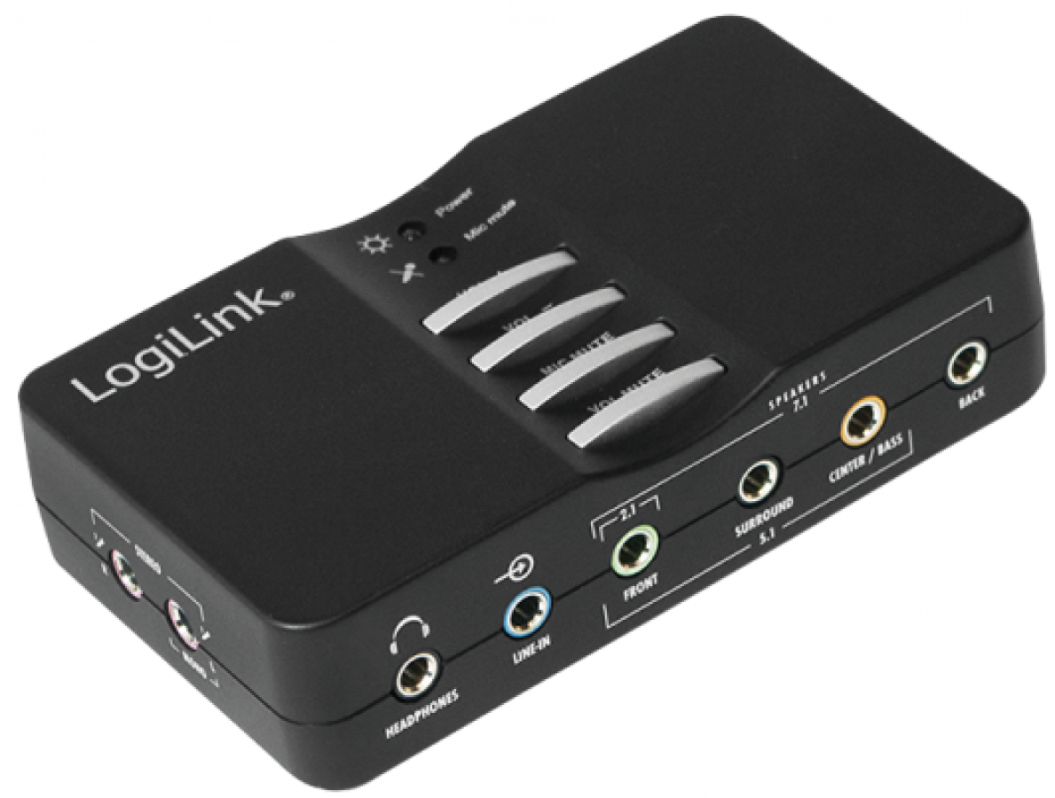 USB sound card Logilink 7.1 (UA0099)