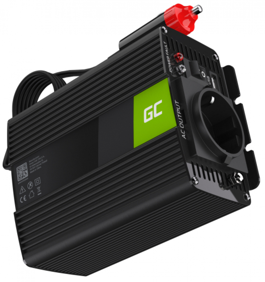 Green Cell® Power Inverter 12V to 230V 300W/600W