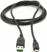 Кабель Gembird USB Male - MicroUSB 1m Black (CC-MUSB2D-1M