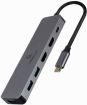 Dokastacija Gembird USB Type-C 3-in-1 multi-port (Hub + HDMI + PD) (A-CM-COMBO3-03