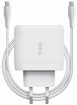 Lādētājs Trust Maxo 45W USB-C Charger White + 2m USB-C Cable (25138