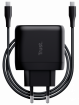 Lādētājs Trust Maxo 65W Black USB-C + 2m USB-C Cable (24817