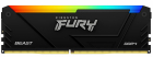 Operatīvā atmiņa Kingston FURY Beast RGB 16GB Black (KF432C16BB12A/16