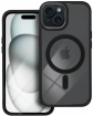 Maciņš telefonam MagSilicone Apple iPhone 15 Black (MAG-CE-IP15-BK