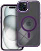 Maciņš telefonam MagSilicone Apple iPhone 15 Pro Purple (MAG-CE-IP15PR-DP