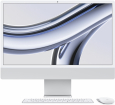 Personālais dators Apple iMac 24 4.5K M3 8GB 512SSD SWE Silver (MQRK3KS/A