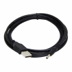 Cable Gembird USB Male - 3.5mm Male Charger 1.8m Black (CC-USB-AMP35-6