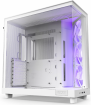 Datora korpuss NZXT H6 Flow RGB Matte White (CC-H61FW-R1