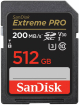 Карта памяти SanDisk Extreme PRO 512GB SDXC (SDSDXXD-512G-GN4IN