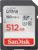 Atmiņas karte Sandisk Ultra SDXC 512GB  (SDSDUNC-512G-GN6IN