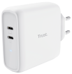 Lādētājs Trust Maxo 65W 2x USB-C White (25381