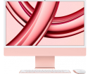 Personālais dators Apple iMac 24 4.5K M3 8GB 512SSD SWE Pink (MQRU3KS/A