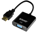 Savio HDMI Male - VGA Female (AK-75