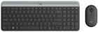 Logitech MK470 Wireless Keyboard and Mouse Combo Graphite RUS (920-009204RUS