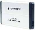 Kastīte cietajam diskam Gembird 2,5 HDD SATA USB 3.0 (EE2-U3S-2-S