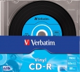 Blank CD-R AZO Verbatim 700MB Vinyl 1x-52x, 10 Pack Slim (43426V