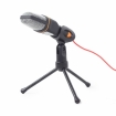 Galda mikrofons Gembird ar statīvu Black (MIC-D-03