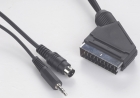 Gembird SCART plug to S-Video+audio cable 5m (CCV-4444-5M