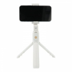 RoGer 2in1 Selfie Stick + Tripod Telescopic Stand with Bluetooth Remote White (RO-SELF-2IN1-WH