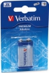 Батареи Verbatim 9V Alkaline (49924V
