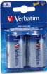  Battery Verbatim D Alkaline (49923V