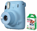 Fujifilm Instax Mini 11 Sky Blue + Instax Mini 10 Sheets (INSTAXMINI11SKYBLUE10SH
