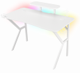 Gaming desk Genesis Holm 320 RGB White (NDS-1802