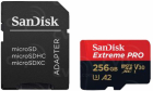 Sandisk MicroSDXC 256GB + SD adapter (SDSQXCD-256G-GN6MA