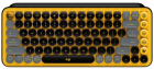 Klaviatūra Logitech POP Keys With Emoji Keys US Yellow (920-010735