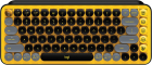 Klaviatūra Logitech POP Keys Yellow (920-010716