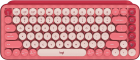 Klaviatūra Logitech POP Keys With Emoji Keys US Heartbreaker Rose (920-010737