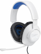 Headphones JBL Quantum 100P White / Blue (JBLQ100PWHTBLU