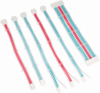 Удлинители кабеля блока питания Kolink Core 6 Cables White / Neon Blue / Pure Pink (COREADEPT-EK-BBP