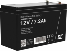 Battery Green Cell AGM VRLA 12V 7.2Ah (AGM05
